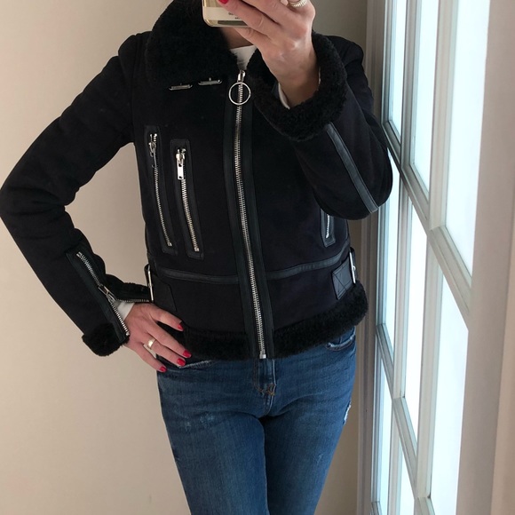 ❌SOLD ❌Zara | Suede style Aviator jacket🤩 - Picture 12 of 13